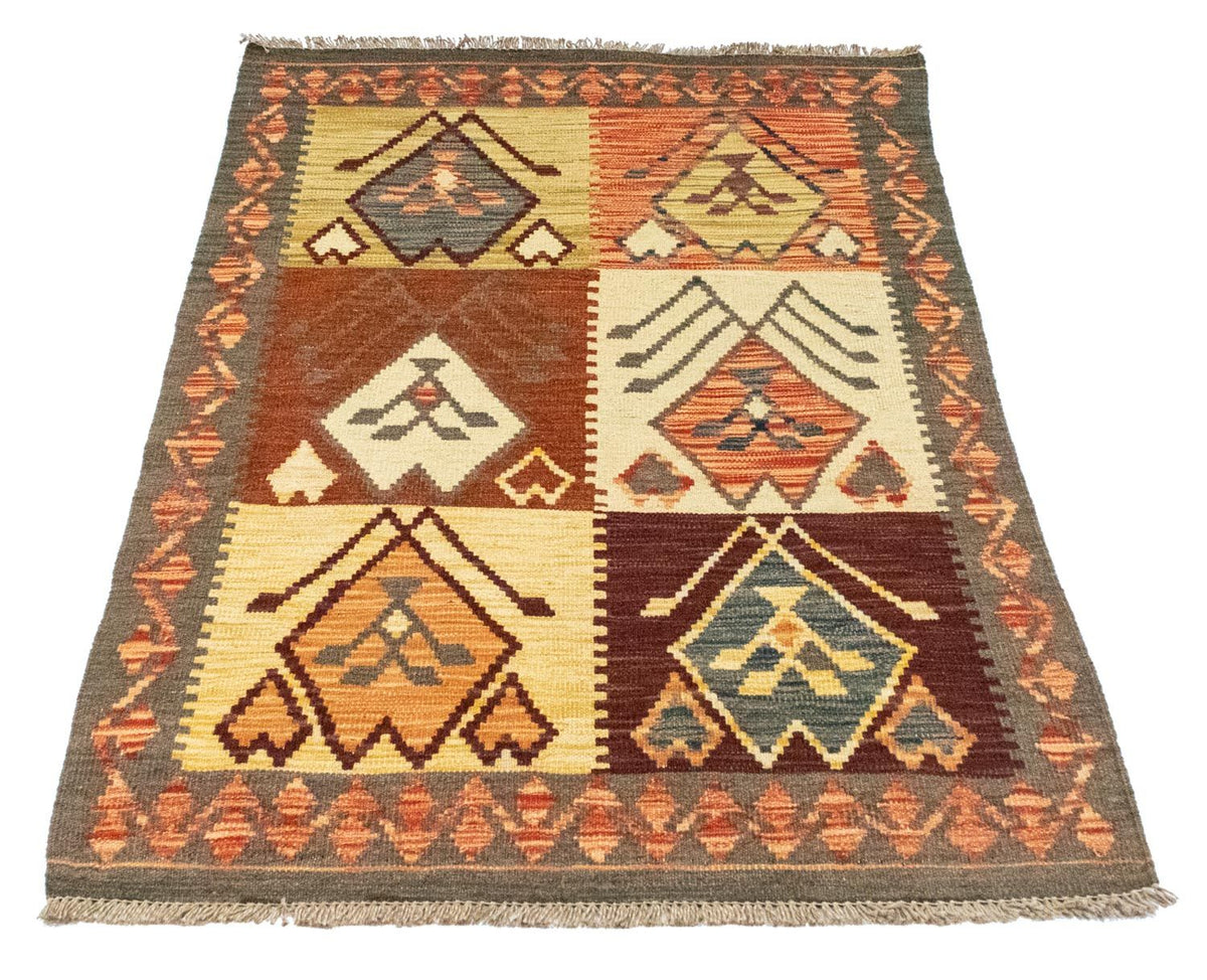 Kelim Rug - Oriental - 123 x 83 cm - orange
