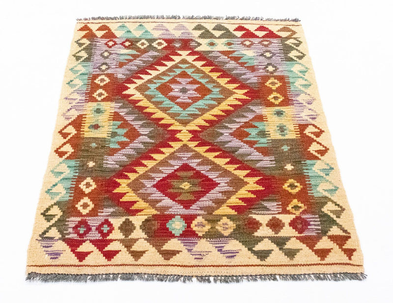 Kelim Rug - Oriental - 109 x 80 cm - multicolored