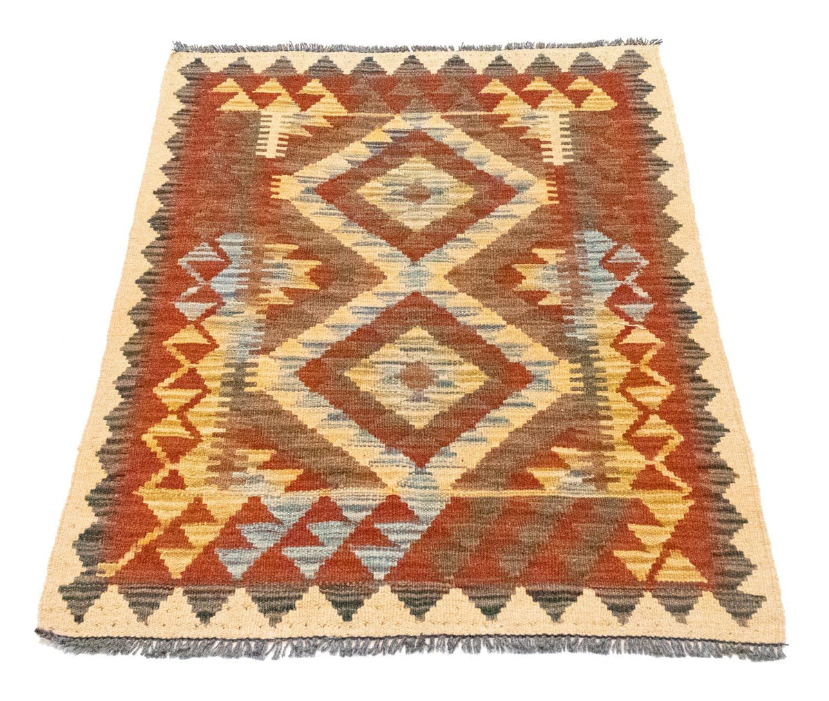 Kelim Rug - Oriental - 117 x 78 cm - brown