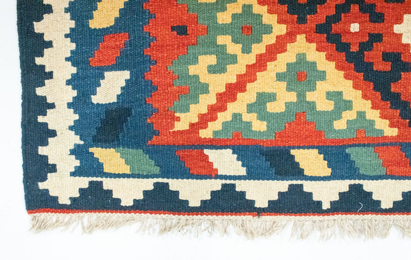 Kelim Rug - Oriental - 121 x 83 cm - blue