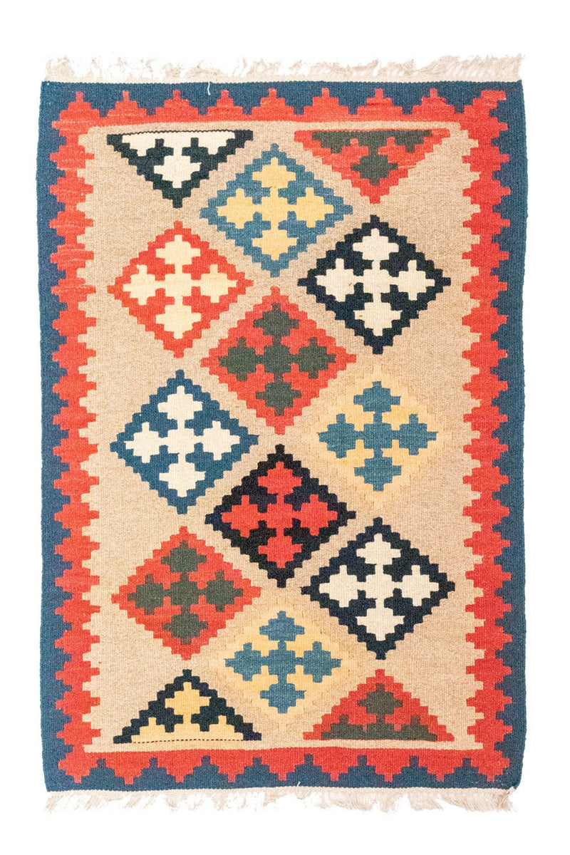 Kelim Rug - Oriental - 120 x 83 cm - beige