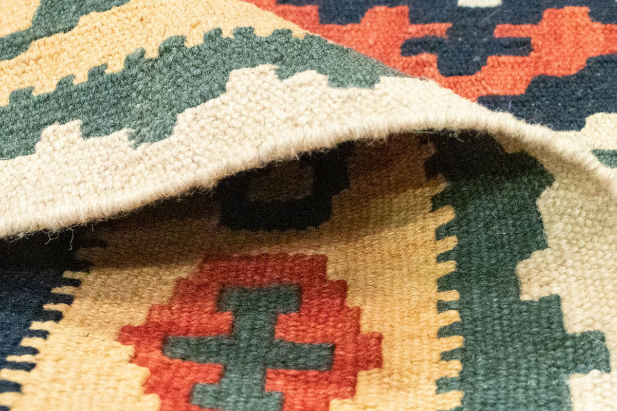 Kelim Rug - Oriental - 128 x 87 cm - blue