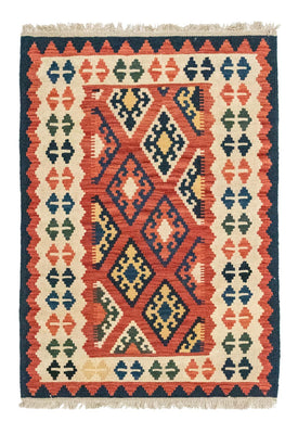 Kelim Rug - Oriental - 123 x 85 cm - orange