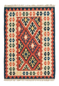 Kelim Rug - Oriental - 123 x 85 cm - orange