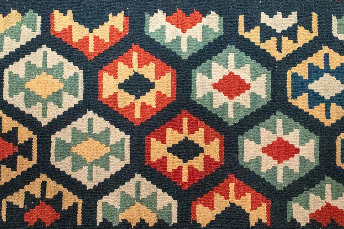 Kelim Rug - Oriental - 122 x 82 cm - blue