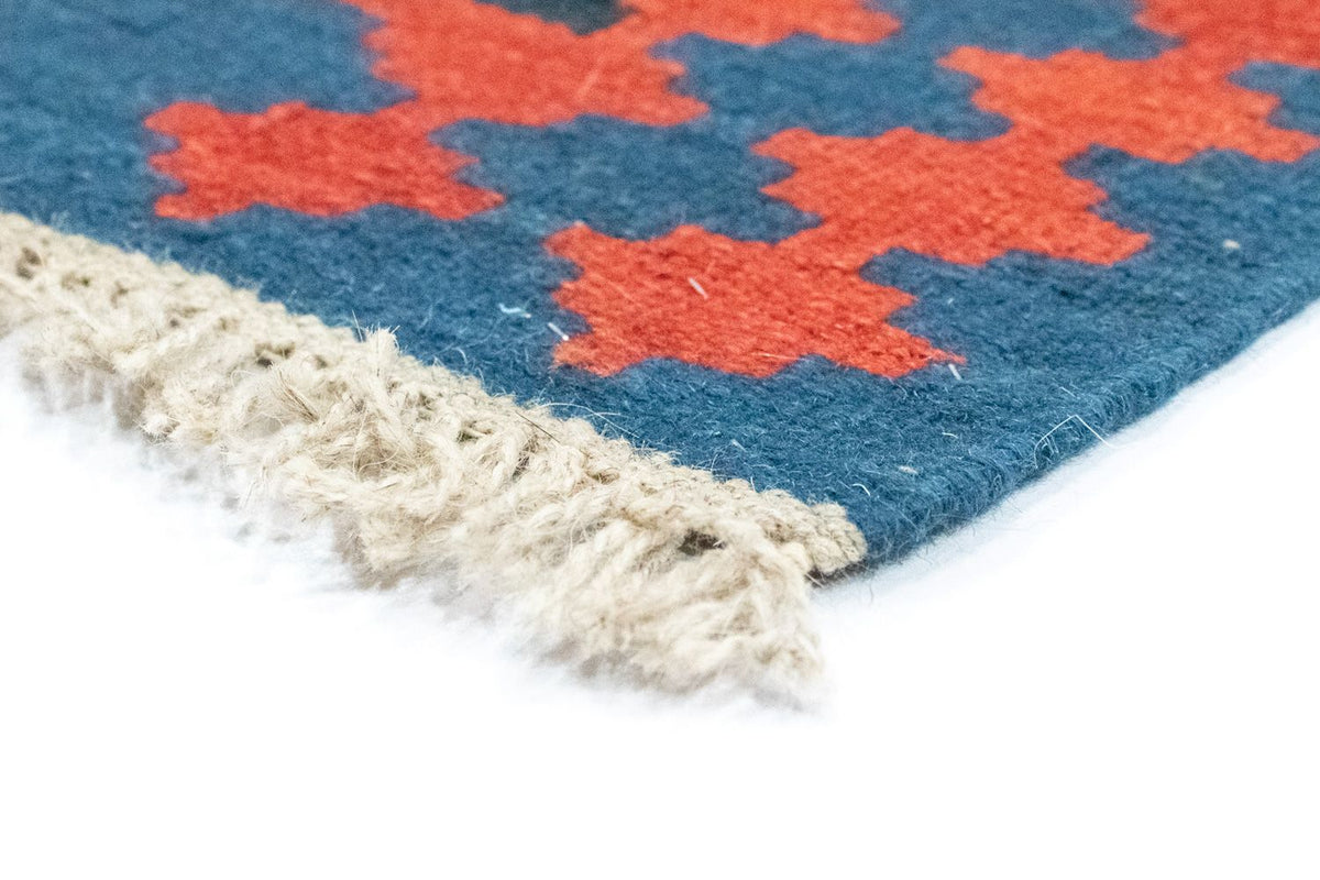 Kelim Rug - Oriental - 122 x 82 cm - blue