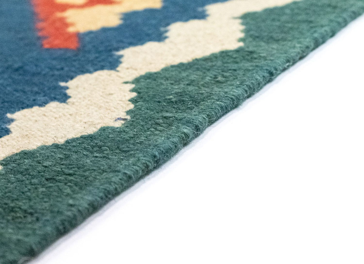 Kelim Rug - Oriental - 123 x 84 cm - blue