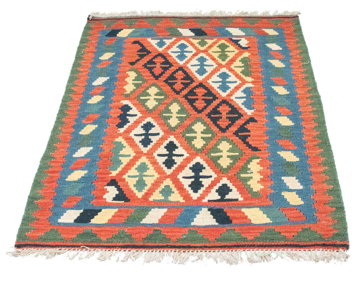 Kelim Rug - Oriental - 126 x 83 cm - orange