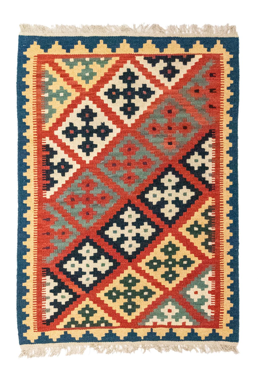 Kelim Rug - Oriental - 118 x 83 cm - multicolored
