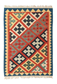 Kelim Rug - Oriental - 118 x 83 cm - multicolored