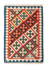 Kelim Rug - Oriental - 121 x 85 cm - multicolored