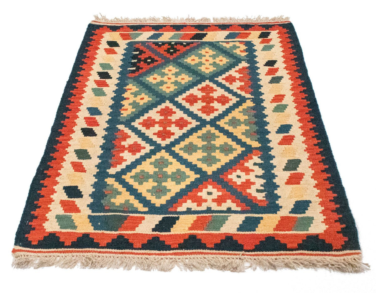 Kelim Rug - Oriental - 126 x 83 cm - blue