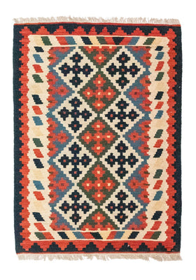 Kelim Rug - Oriental - 120 x 85 cm - beige