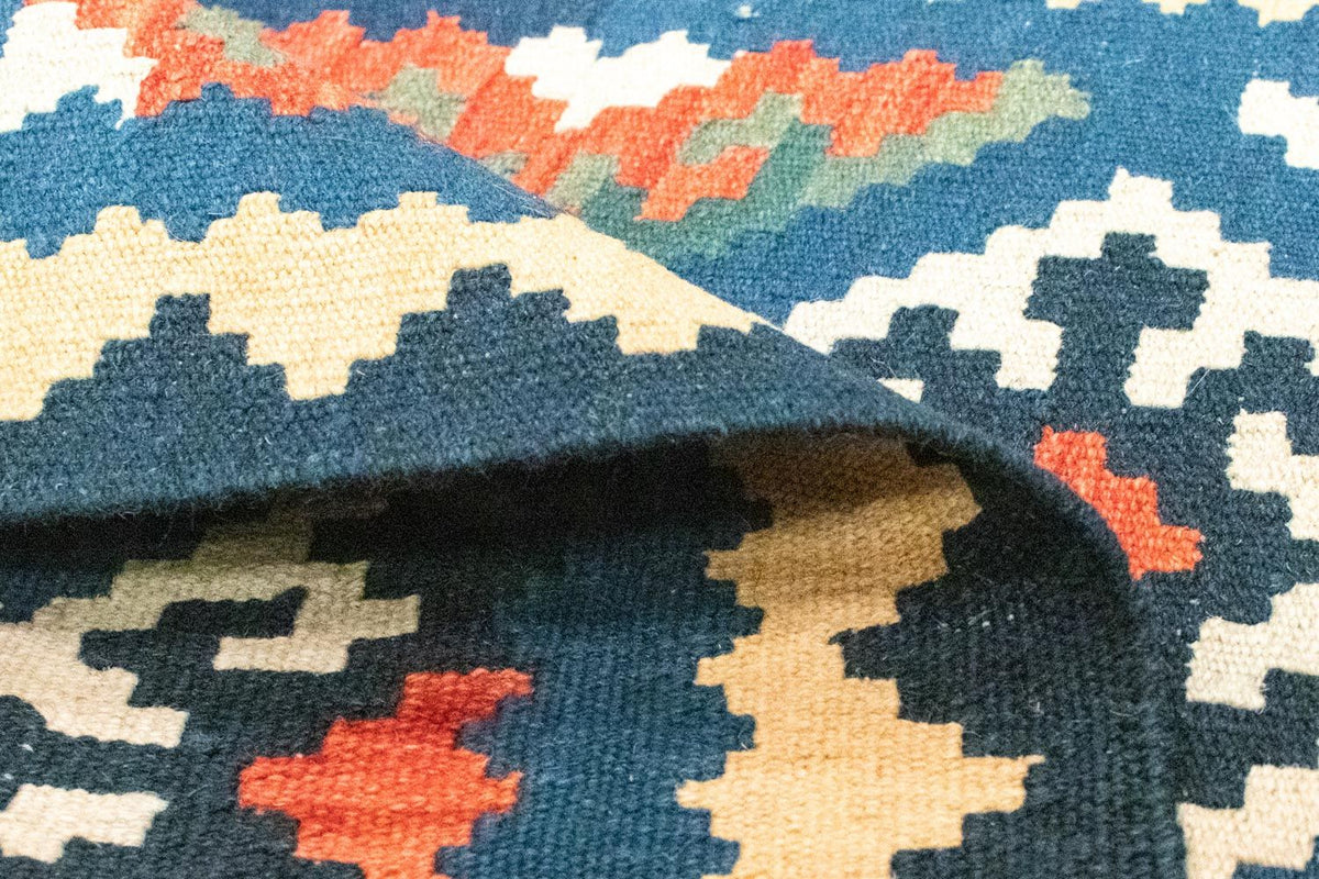 Kelim Rug - Oriental - 125 x 85 cm - blue