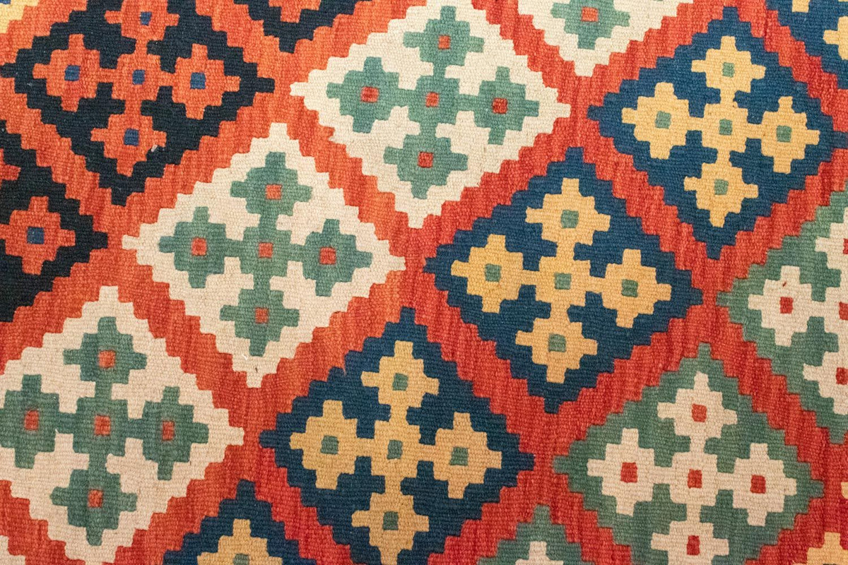 Kelim Rug - Oriental - 118 x 85 cm - orange