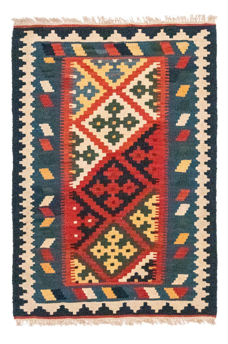 Kelim Rug - Oriental - 121 x 81 cm - red