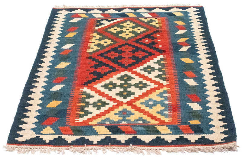 Kelim Rug - Oriental - 121 x 81 cm - red