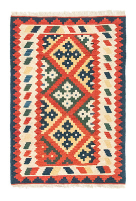 Kelim Rug - Oriental - 120 x 83 cm - orange