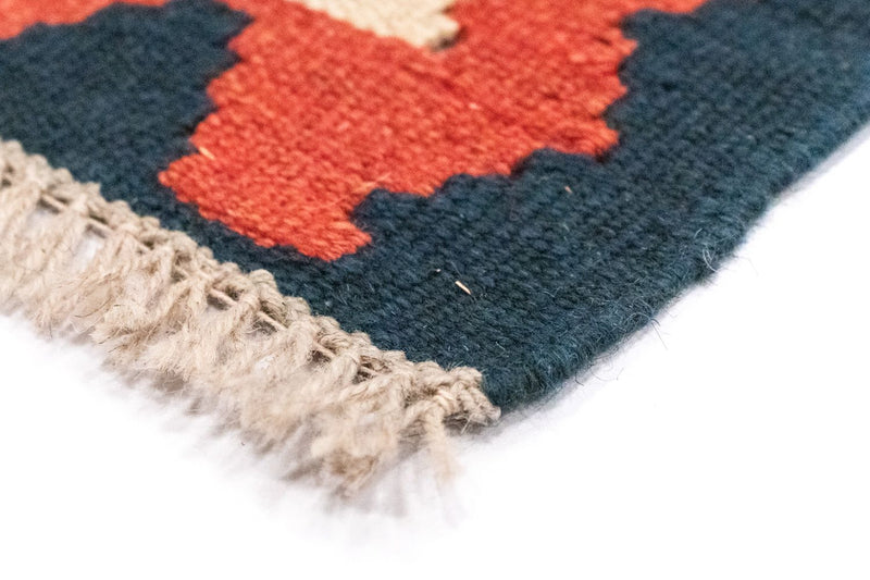 Kelim Rug - Oriental - 121 x 80 cm - blue