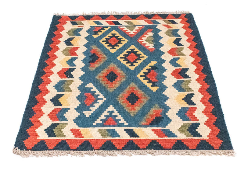 Kelim Rug - Oriental - 121 x 80 cm - blue