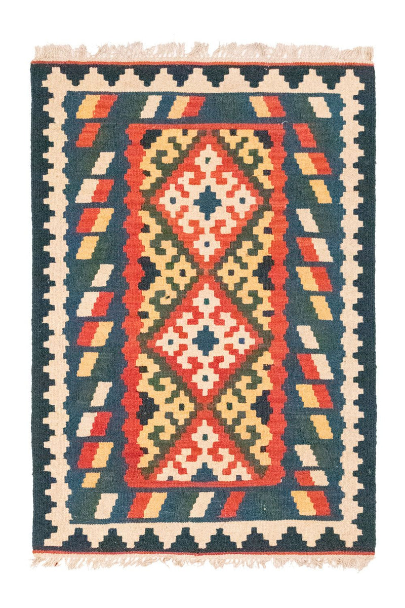 Kelim Rug - Oriental - 124 x 80 cm - orange