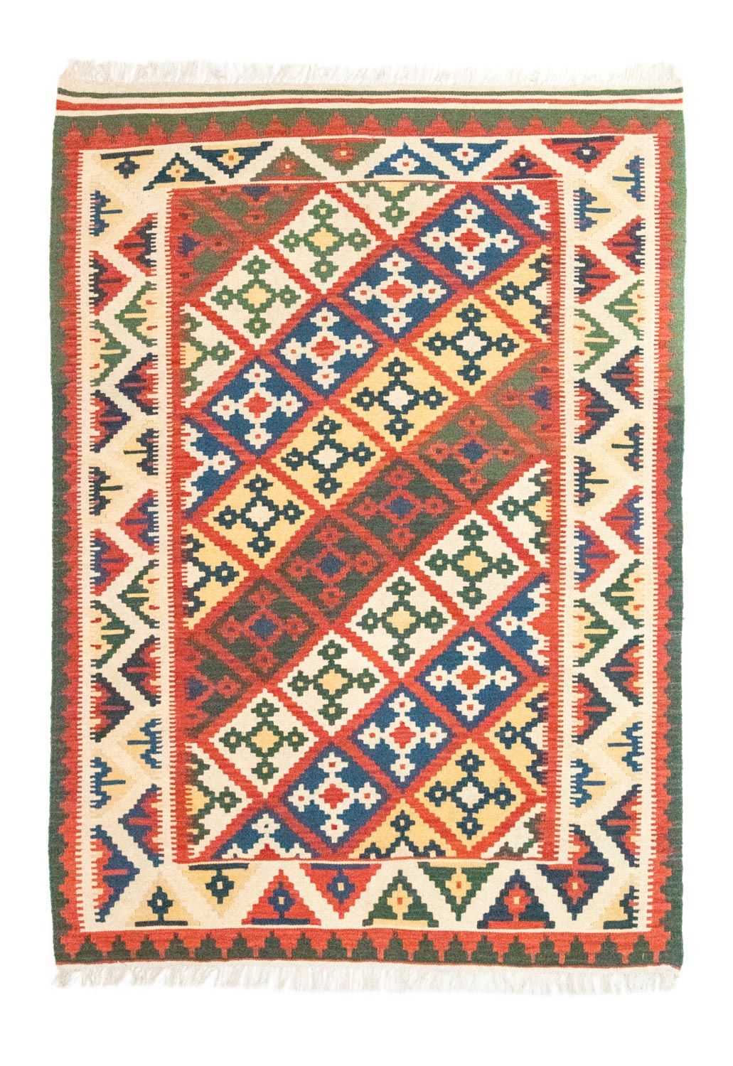 Kelim Rug - Oriental - 236 x 170 cm - orange
