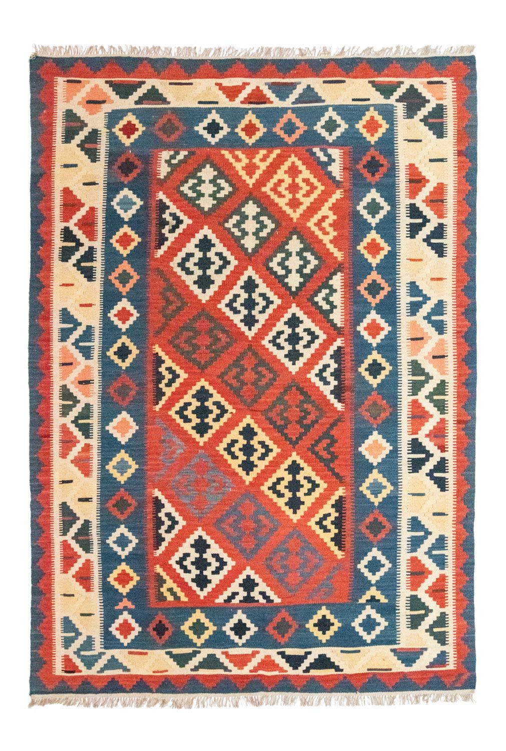 Kelim Rug - Oriental - 257 x 172 cm - orange