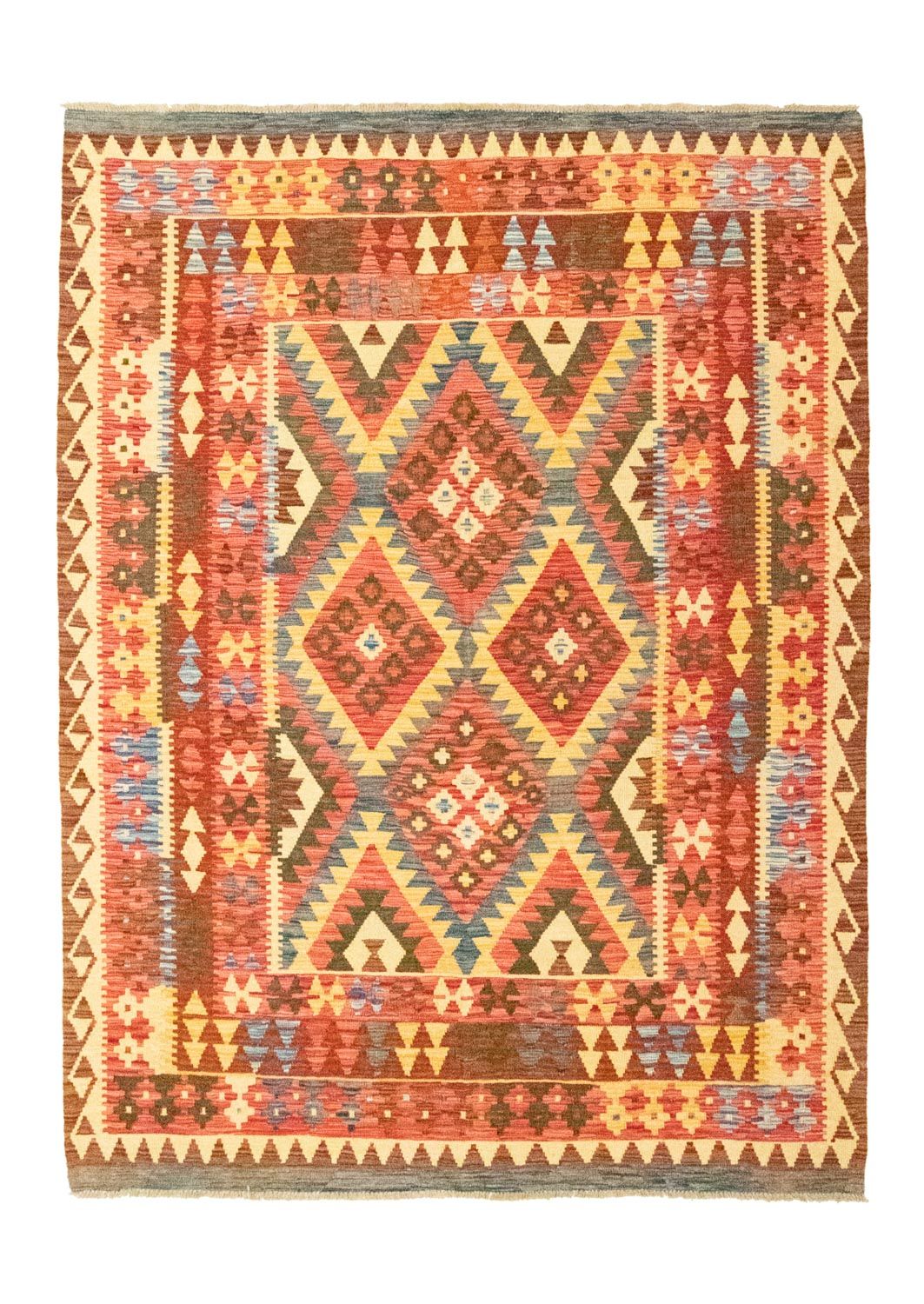 Kelim Rug - Oriental - 229 x 174 cm - orange