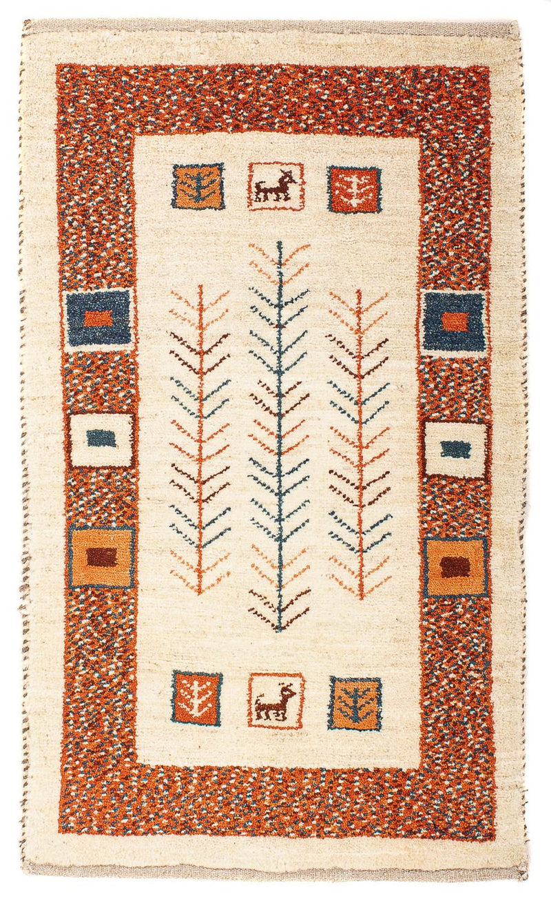 Gabbeh Rug - Perser - 102 x 57 cm - beige