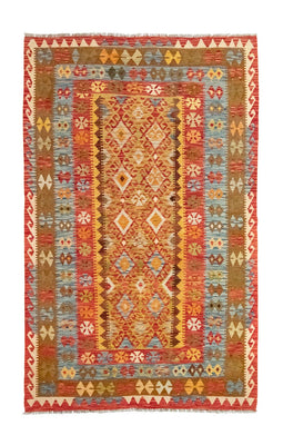 Kelim Rug - Oriental - 252 x 162 cm - gold