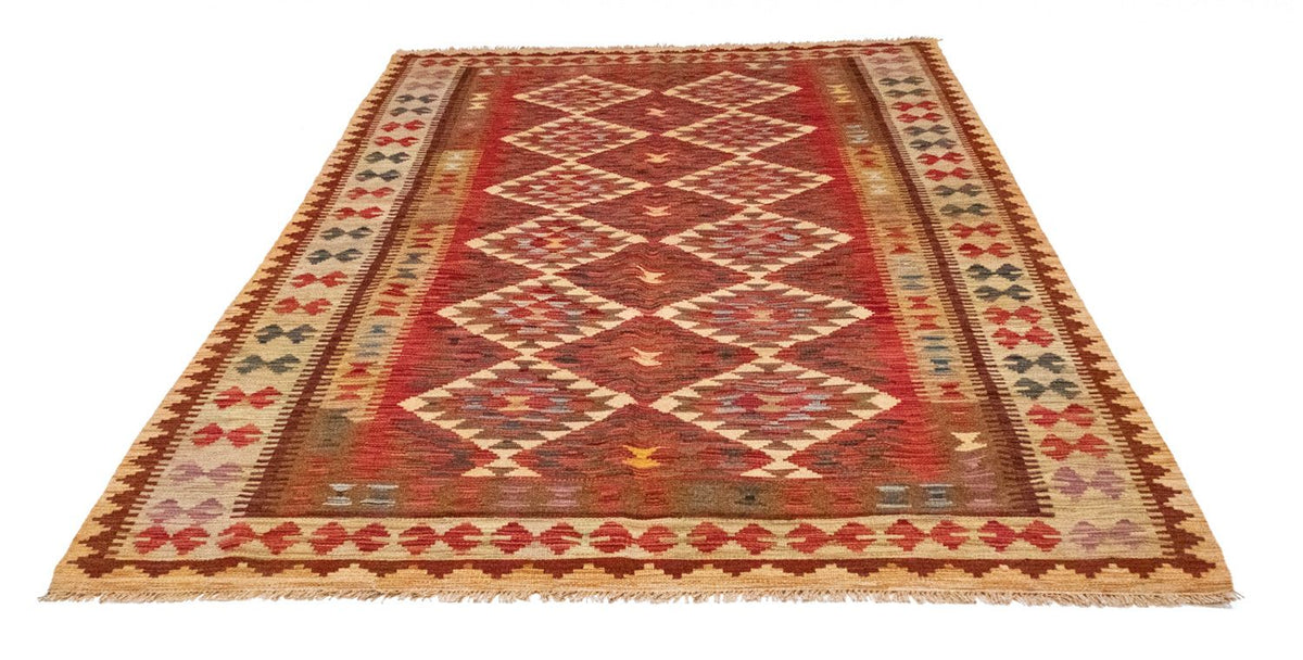 Kelim Rug - Oriental - 242 x 156 cm - orange