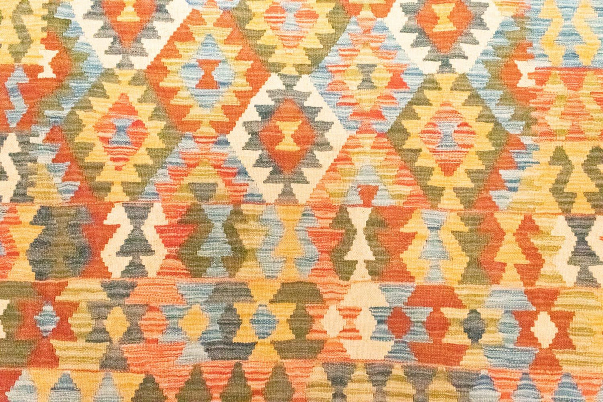 Kelim Rug - Oriental - 298 x 198 cm - brown