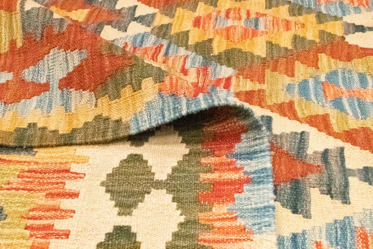 Kelim Rug - Oriental - 298 x 198 cm - brown