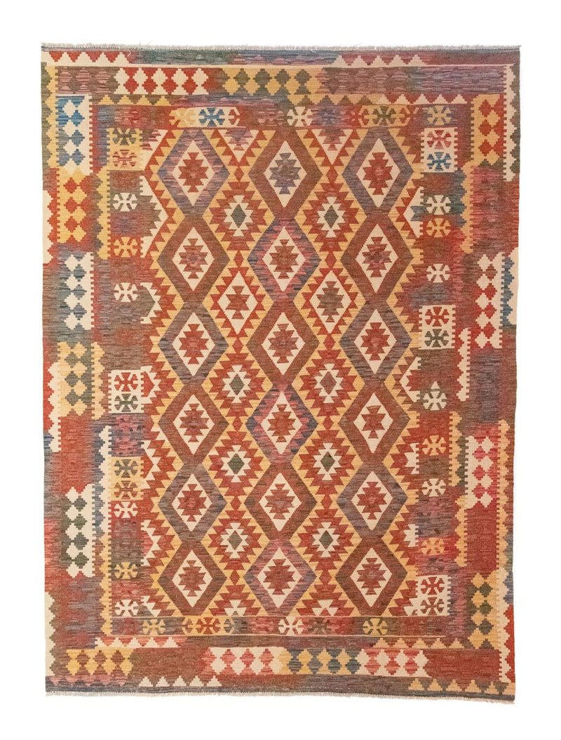 Kelim Rug - Oriental - 287 x 201 cm - brown