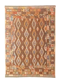 Kelim Rug - Oriental - 295 x 202 cm - brown
