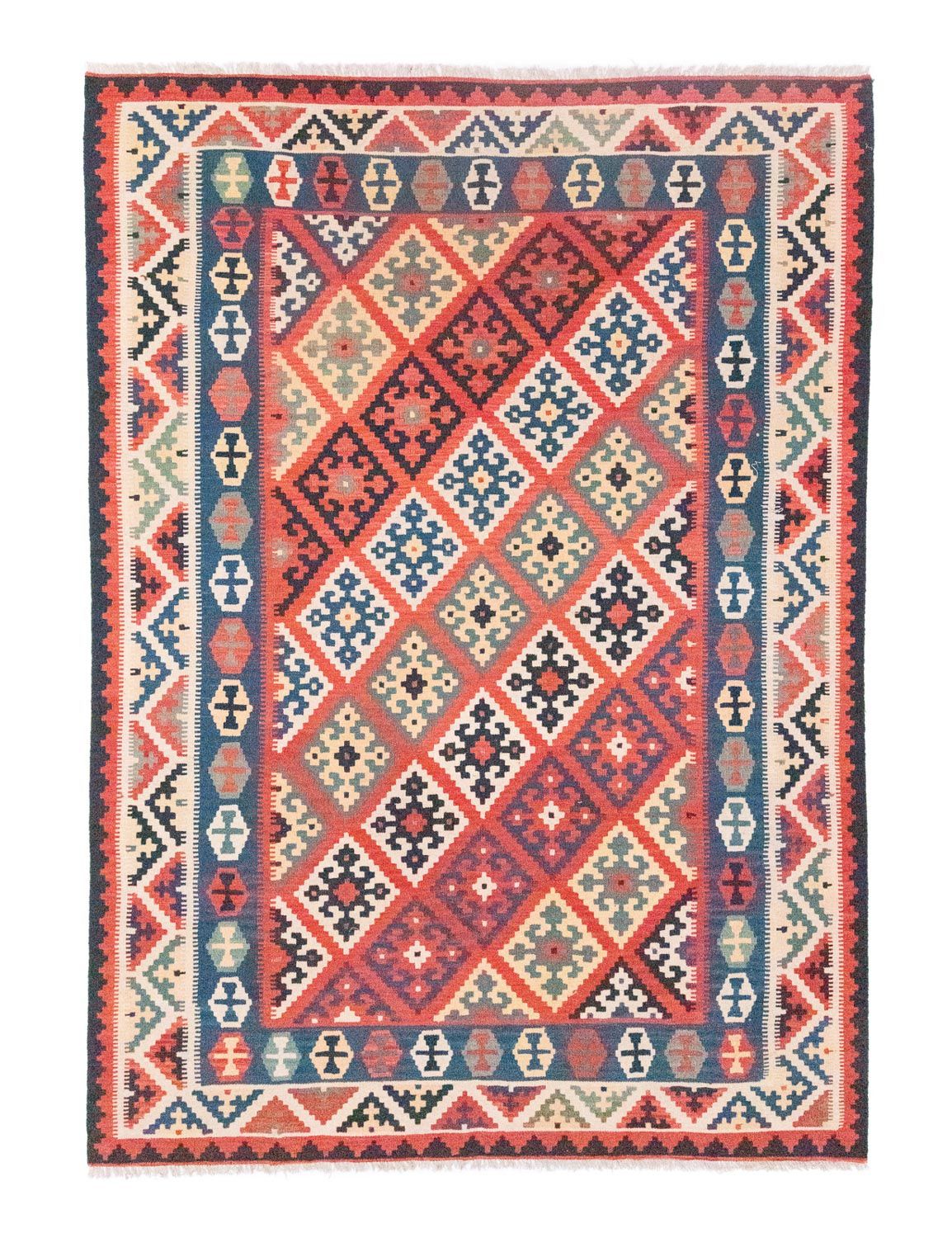 Kelim Rug - Oriental - 297 x 202 cm - orange