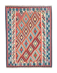 Kelim Rug - Oriental - 293 x 205 cm - orange