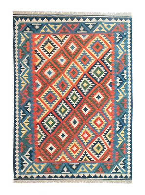 Kelim Rug - Oriental - 300 x 204 cm - orange