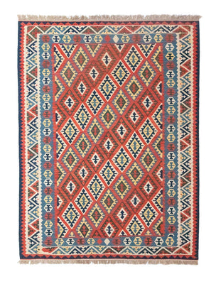 Kelim Rug - Oriental - 290 x 211 cm - red