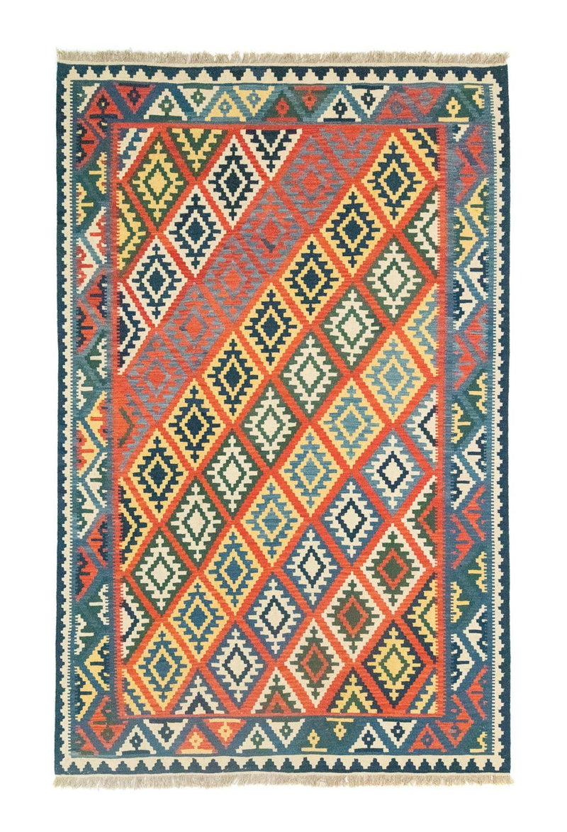 Kelim Rug - Oriental - 300 x 208 cm - orange