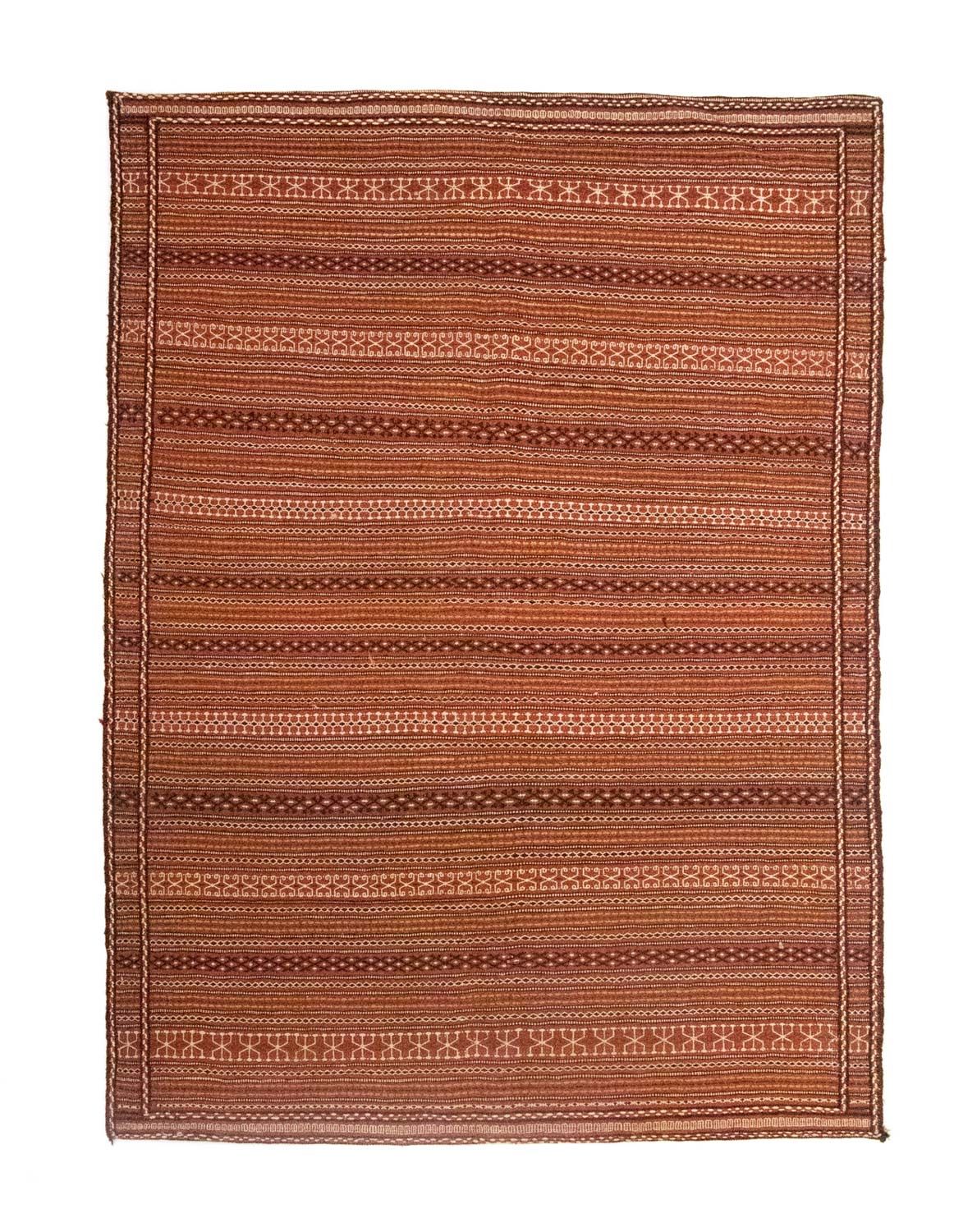 Kelim Rug - Oriental - 223 x 166 cm - brown