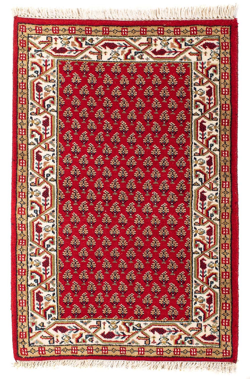 Oriental Rug - Mir - Indus - 90 x 60 cm - dark red