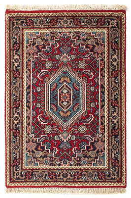 Oriental Rug - Bidjar - Indus - 90 x 60 cm - dark red