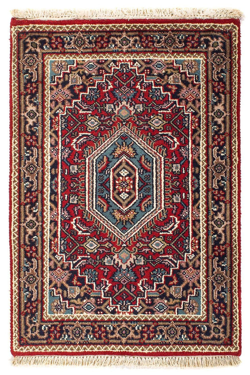 Oriental Rug - Bidjar - Indus - 90 x 60 cm - dark red