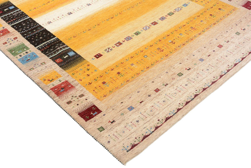 Gabbeh Rug - Loribaft Indus - 245 x 173 cm - multicolored