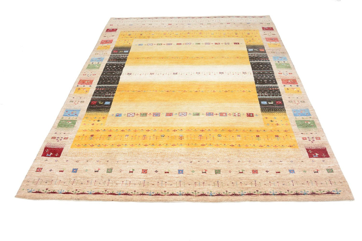 Gabbeh Rug - Loribaft Indus - 245 x 173 cm - multicolored
