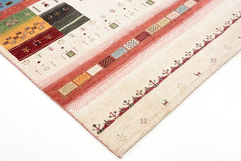 Gabbeh Rug - Loribaft Indus - 240 x 171 cm - multicolored