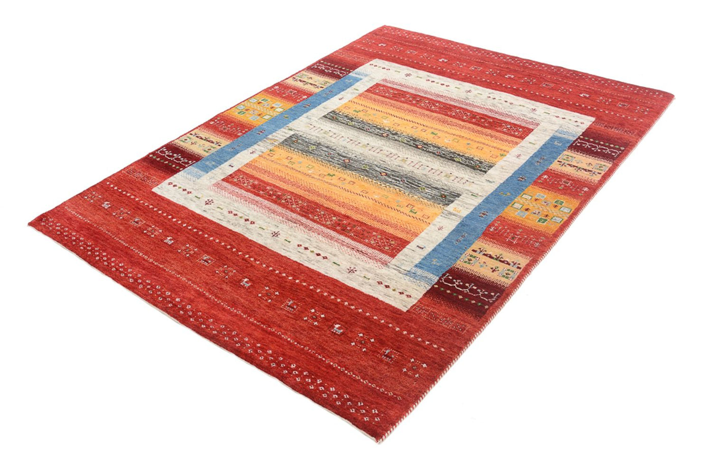 Indo Loribaft Rug 201x148cm - Wool Rug