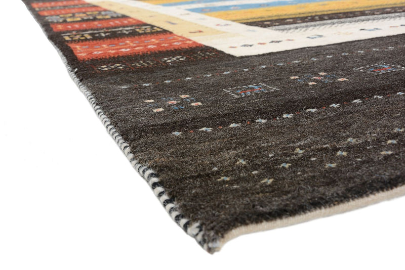 Gabbeh Rug - Loribaft Indus - 212 x 143 cm - multicolored