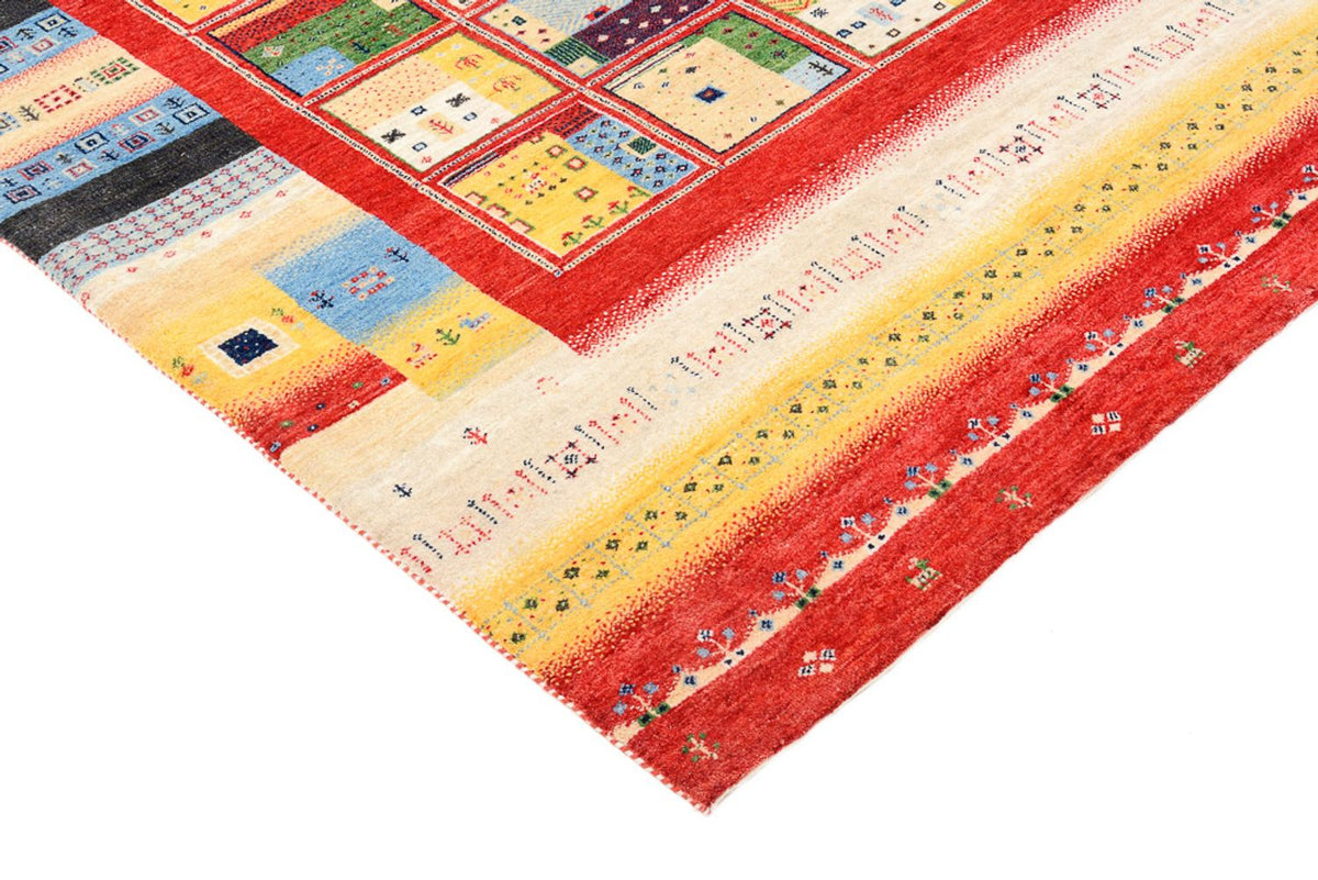Gabbeh Rug - Loribaft Indus - 236 x 169 cm - multicolored